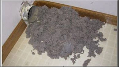 dryer lint build-up 