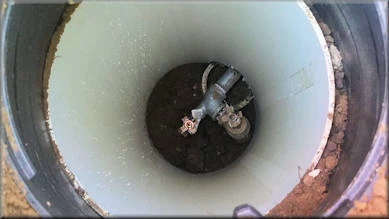 sprinkler main and drain valve repair